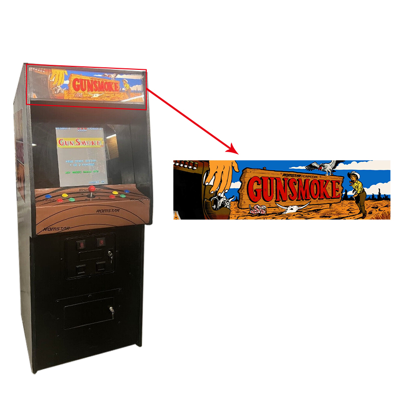 Skee Ball Arcade - Arcade Cabinet Artwork Title Sticker Arcade
