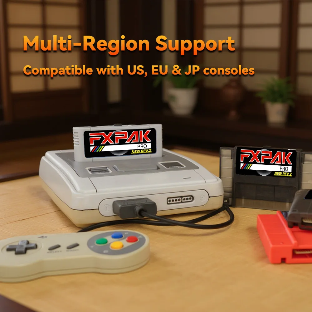 FXPAK Pro Rev.Z Version For SD - Arcade Z review and price