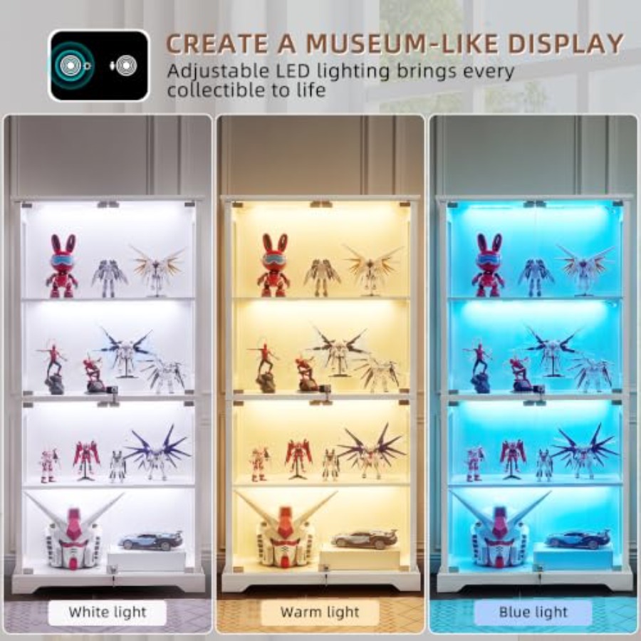 Farmhouse Glass Display Cabine - Glass Cabinet Display review and price