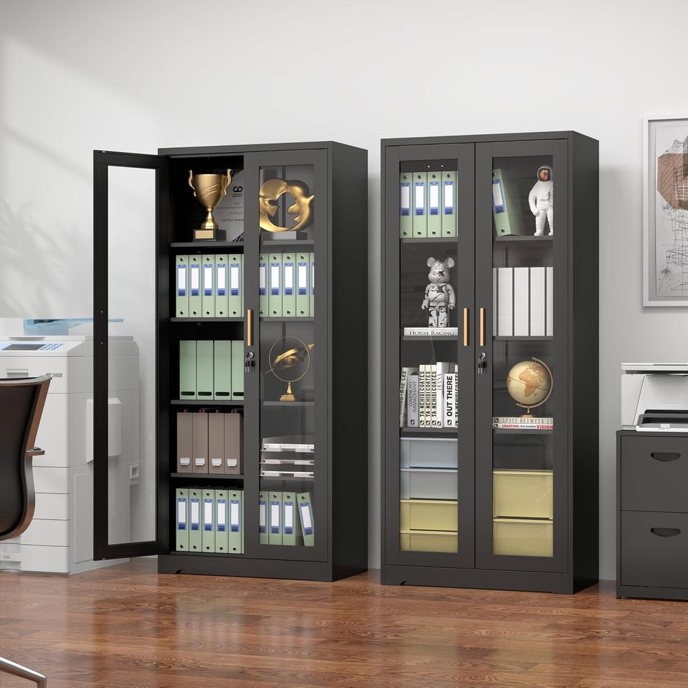 Glass Display Cabinet with Loc - Glass Cabinet Display review and price