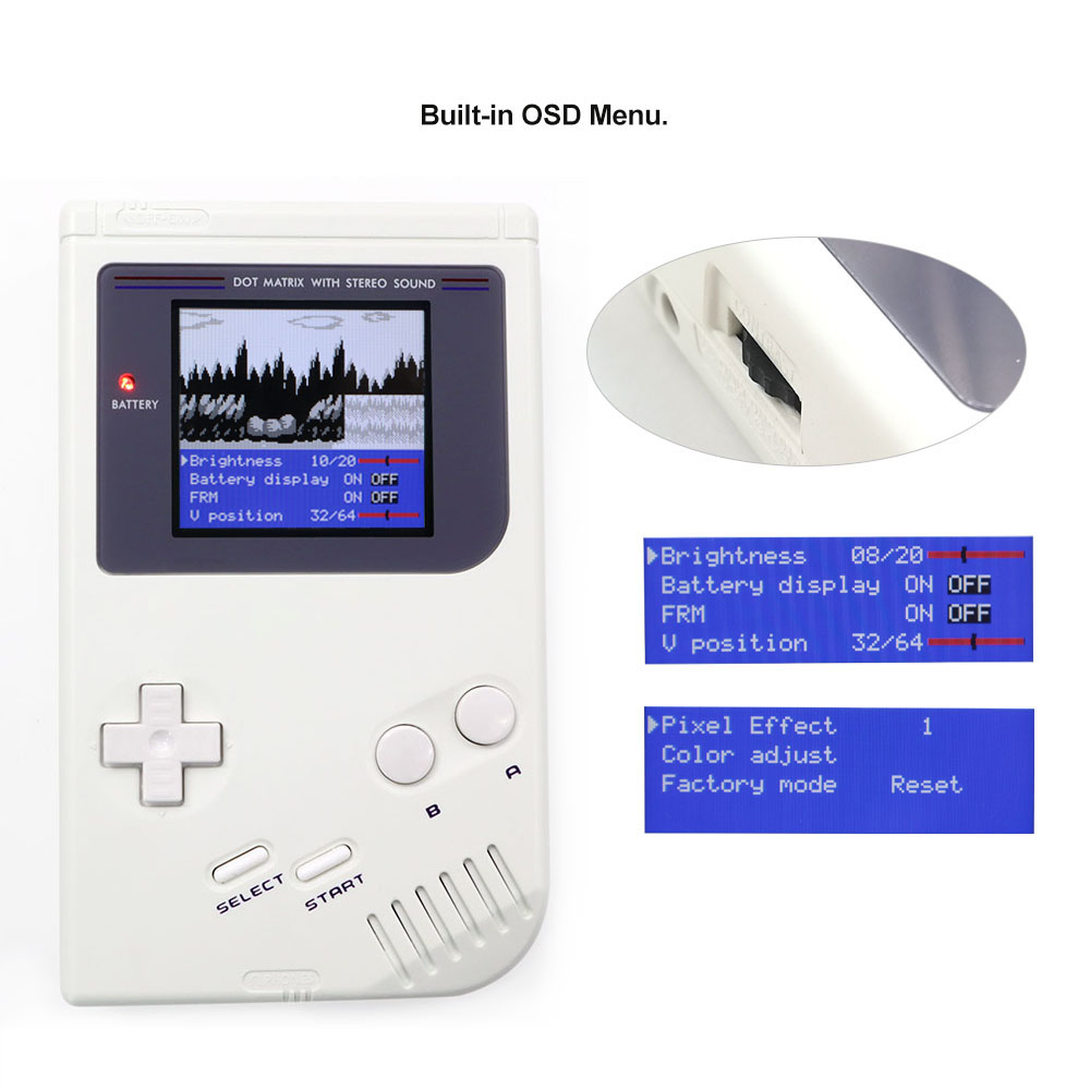 For Game Boy DMG GB DMG V5 Ult - Lcd Screen Arcade review and price