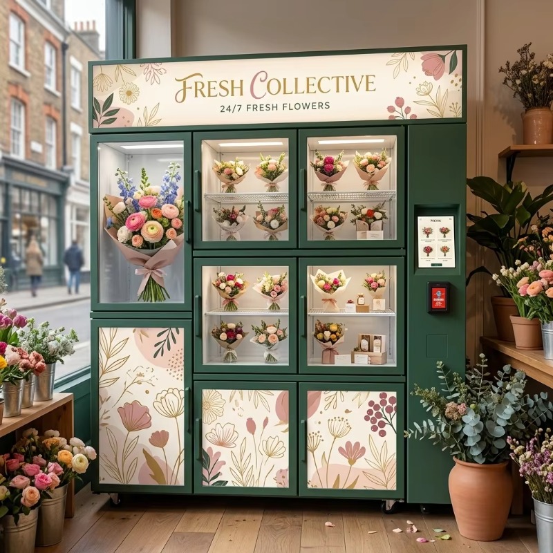 Flower Vending Machine Credit  - Bill Acceptor Vending review and price