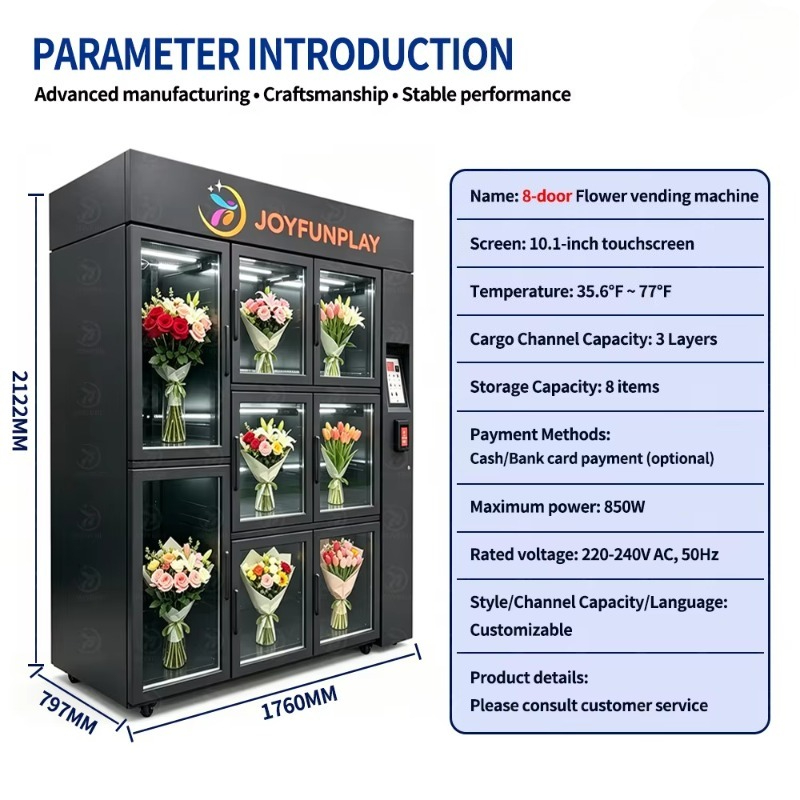 Flower Vending Machine Credit  - Bill Acceptor Vending review and price