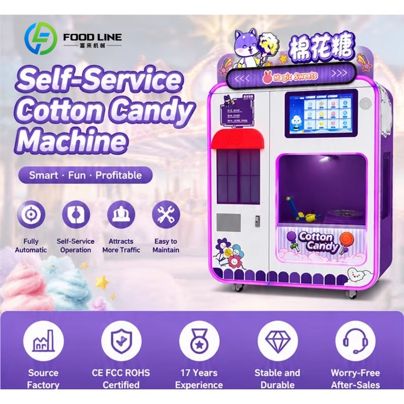 Customized Fully Automatic Sma - Candy Floss Machine review and price