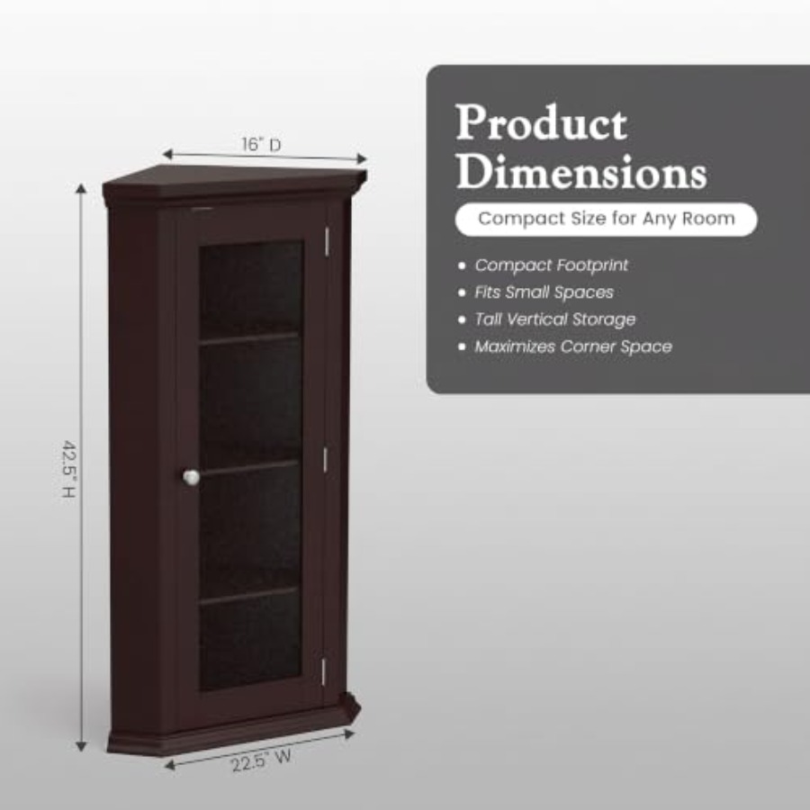 Corner curio display cabinet f - Glass Cabinet Display review and price