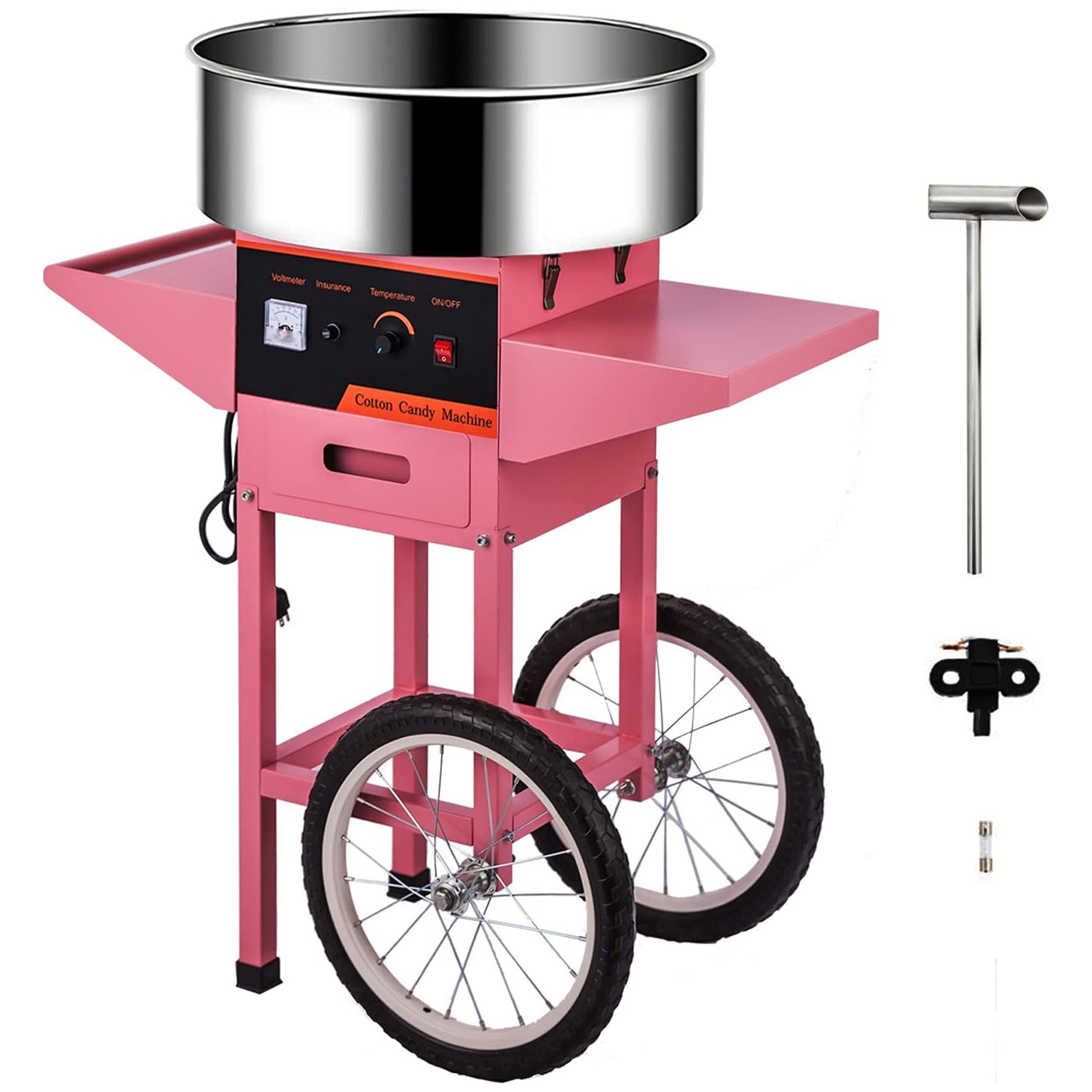 Commercial Pink Cotton Candy M - Candy Floss Machine review and price